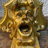 Devil's head wall console