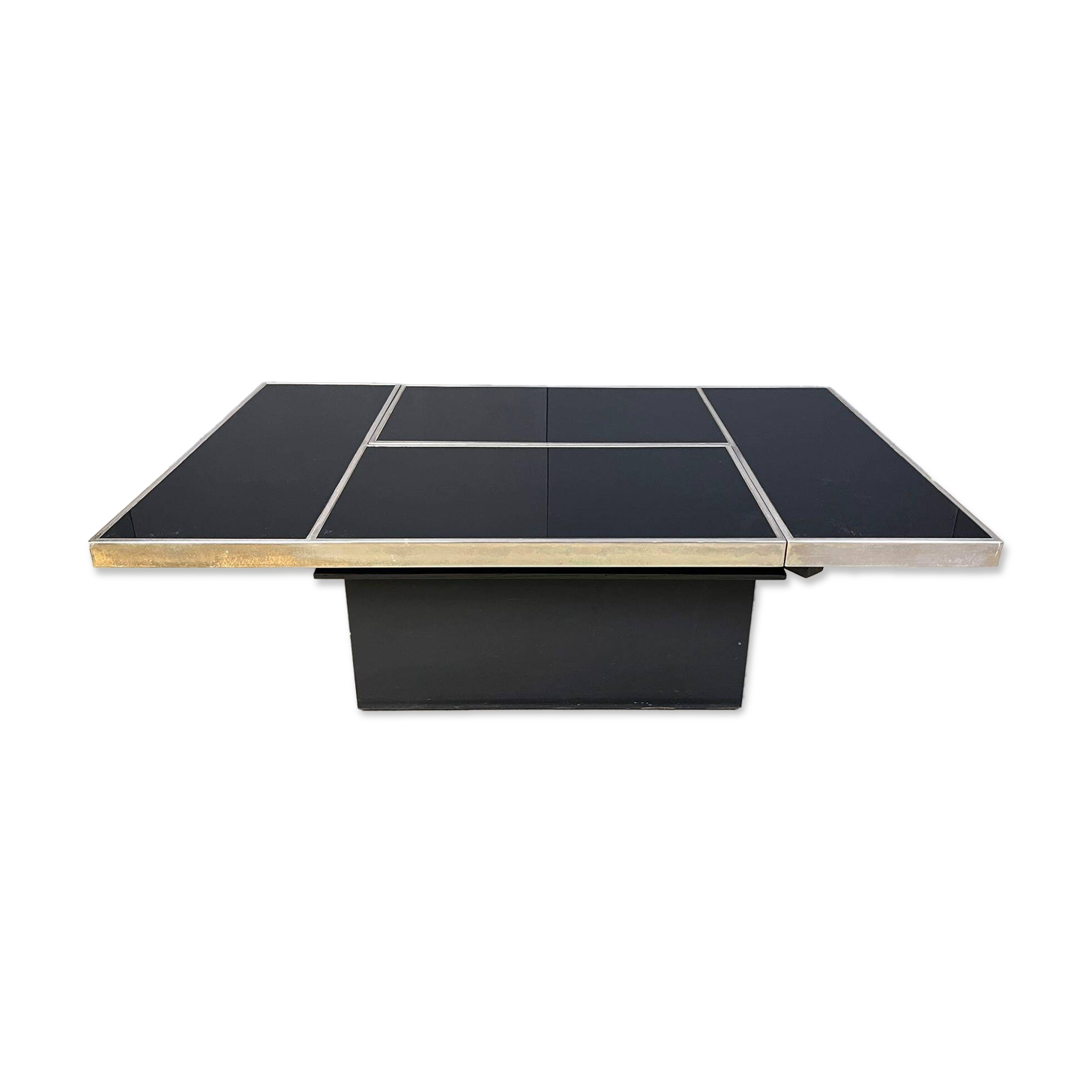 Vintage hidden bar coffee table, 1970s