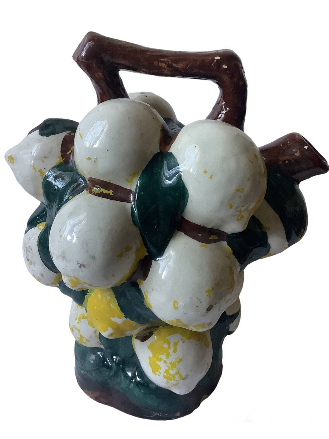 Carafe barbotine grappe de raisin 🍇