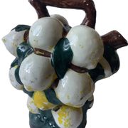 Carafe barbotine grappe de raisin 🍇
