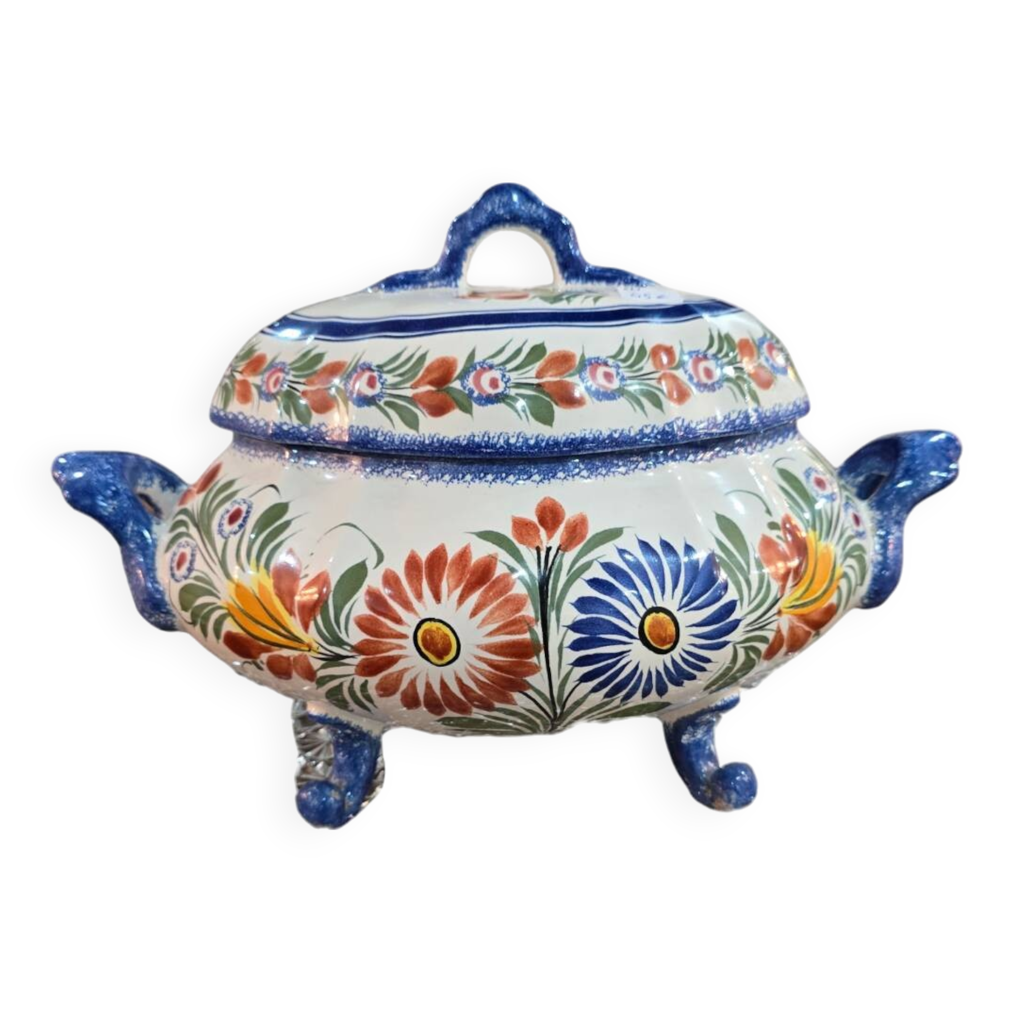 Henriot Quimper soup tureen