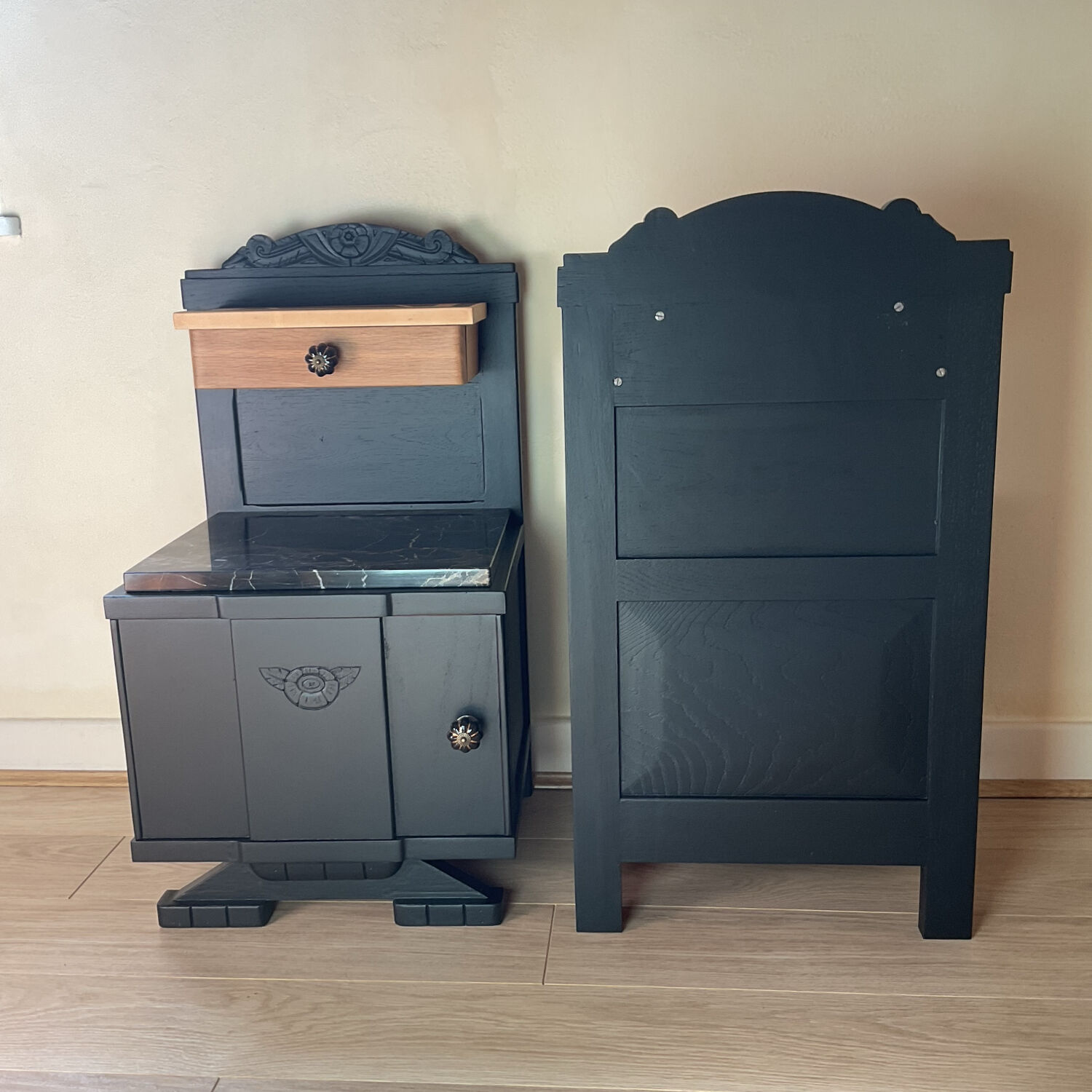 Art Deco bedside tables