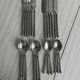 Vintage 24-piece twisted metal cutlery set