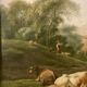 Pair of oils on panel depicting rural scenes by Balthazar Paul Ommeganck.