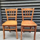 Pair of bistro chairs