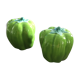 Set salt and pepper green peppers