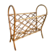 Rattan magazine holder