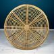 Vintage bamboo coffee table, Italy, 1960s