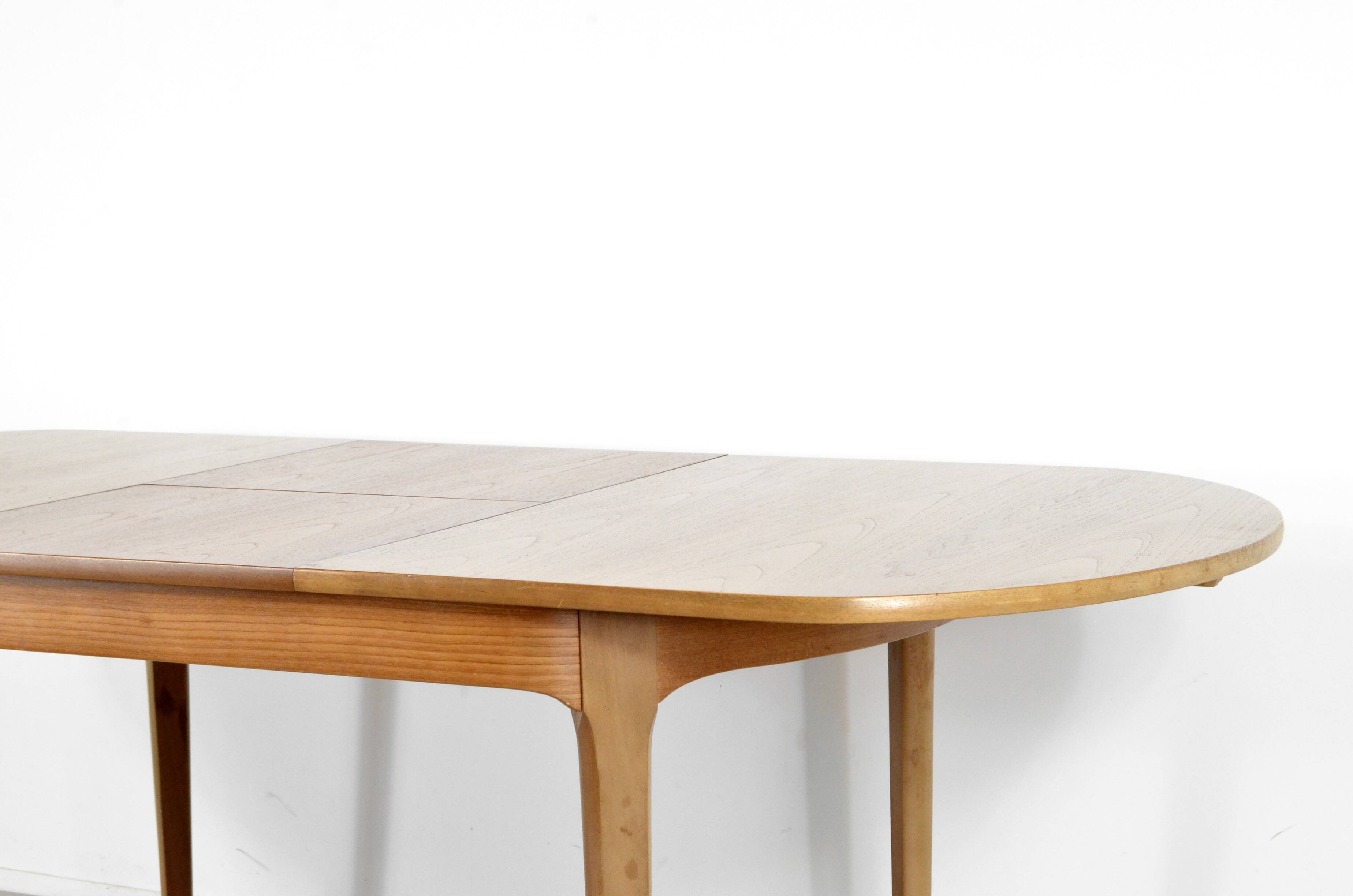 Midcentury Oblong Teak Extending Table. Vintage Modern / Danish / Retro Style .