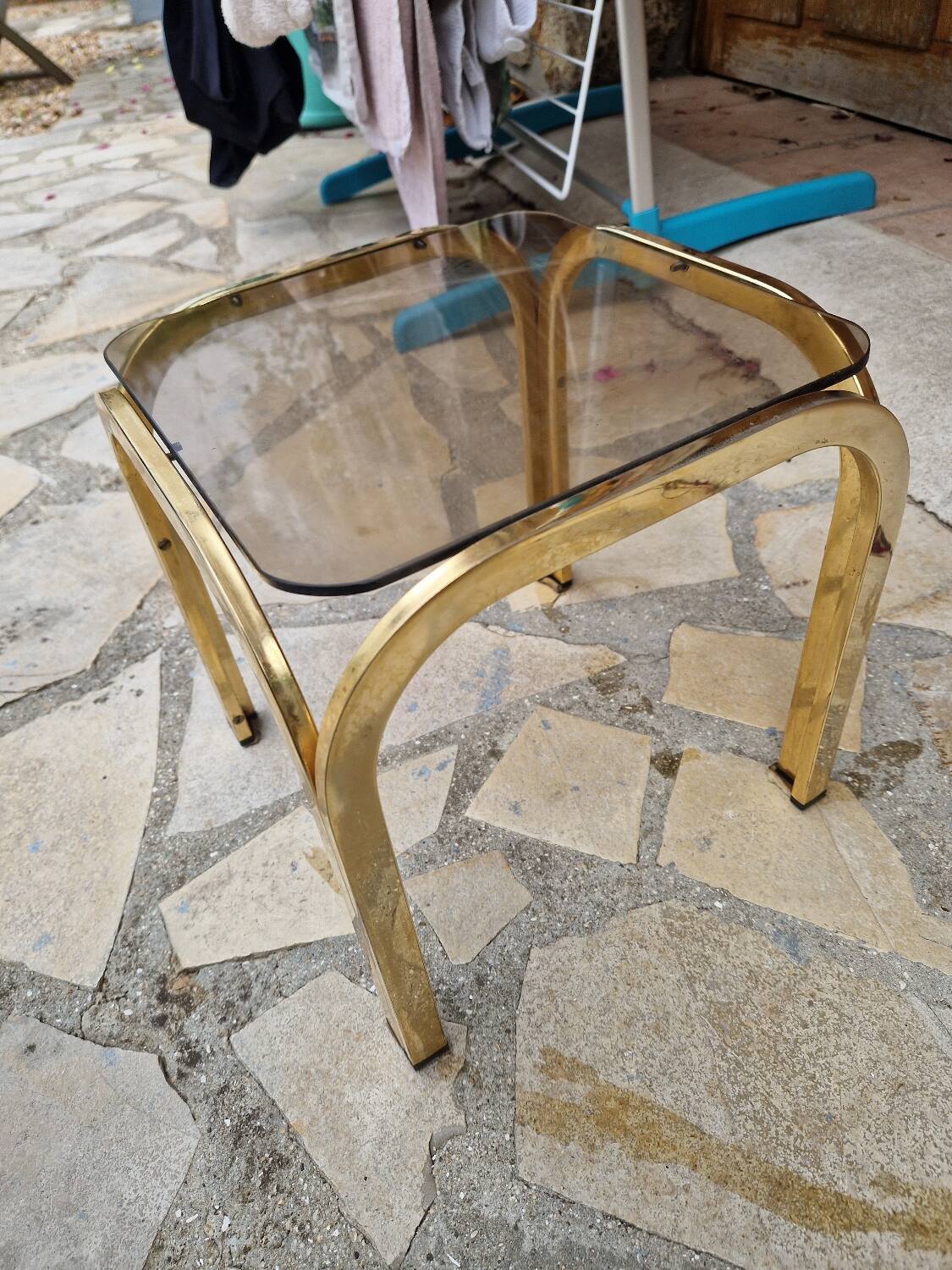 Vintage side coffee table