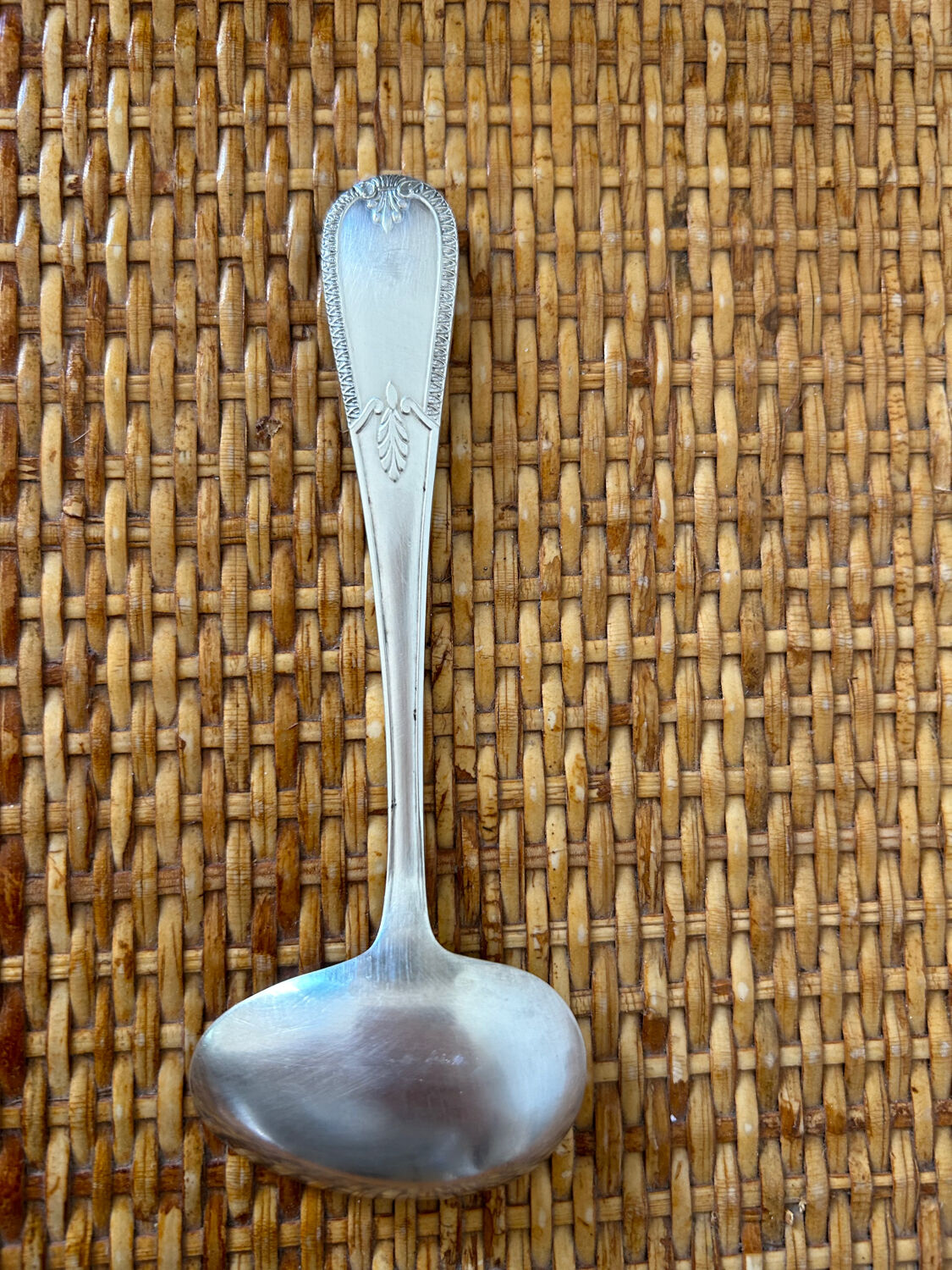Silver spoon from the 30s