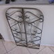 Pair of old grid in forgè iron