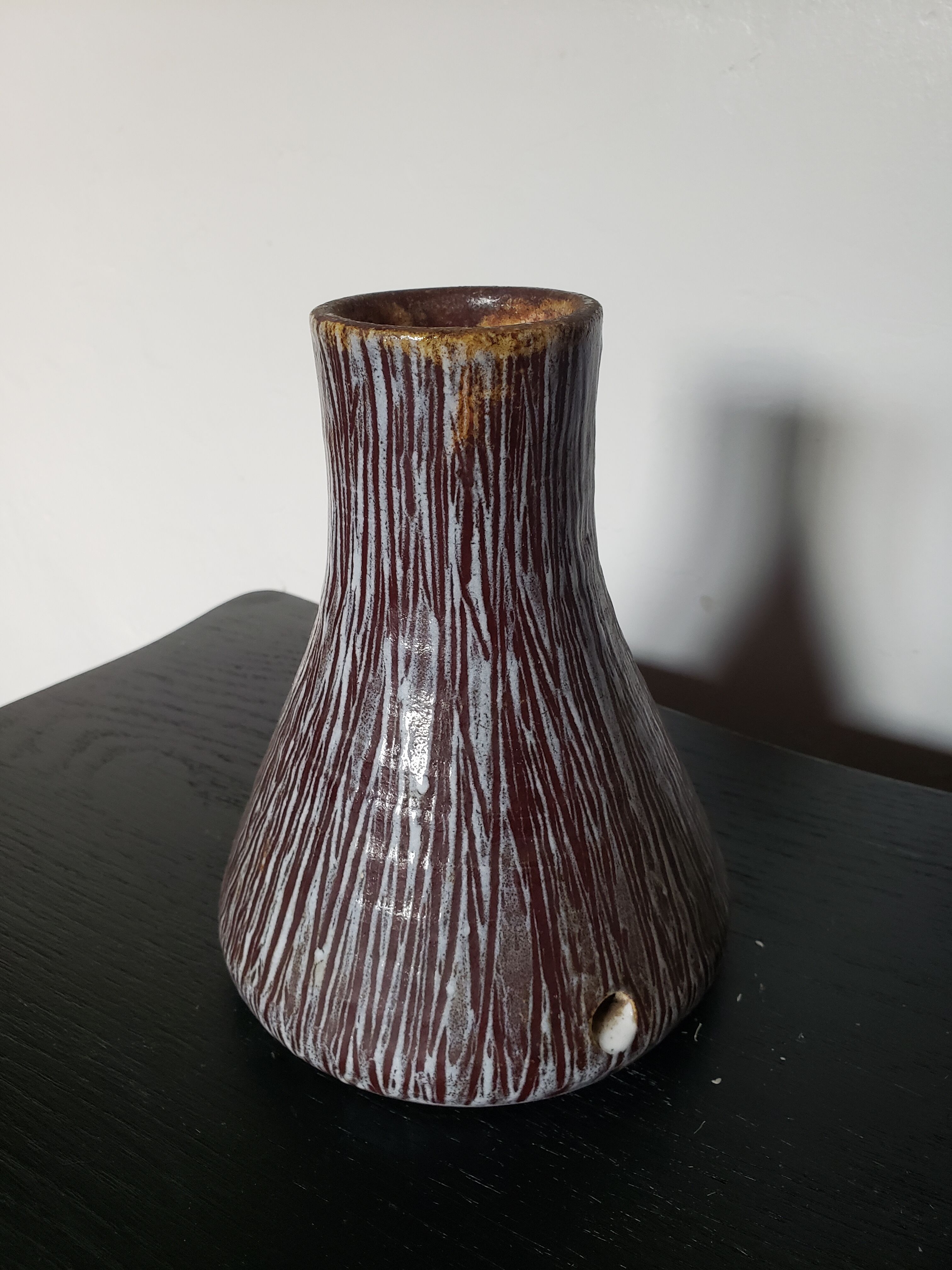 Striped Accolay lamp foot