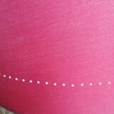 Custom-made lampshade diam. 48 cm cherry red