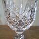 6 verres à vin en cristal