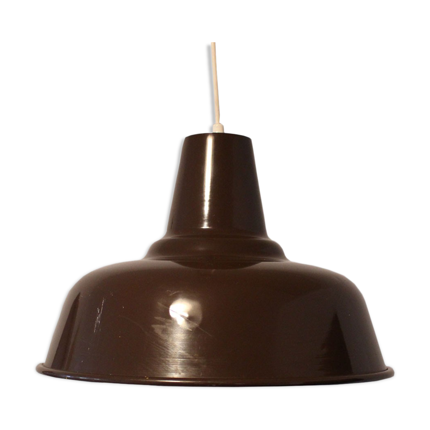 Minimalist ceiling lamp made in Denmark in the 1970s s