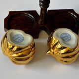 Robj Paris porcelain salt and pepper shakers, 1930