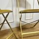 Pair of chaisor folding chairs
