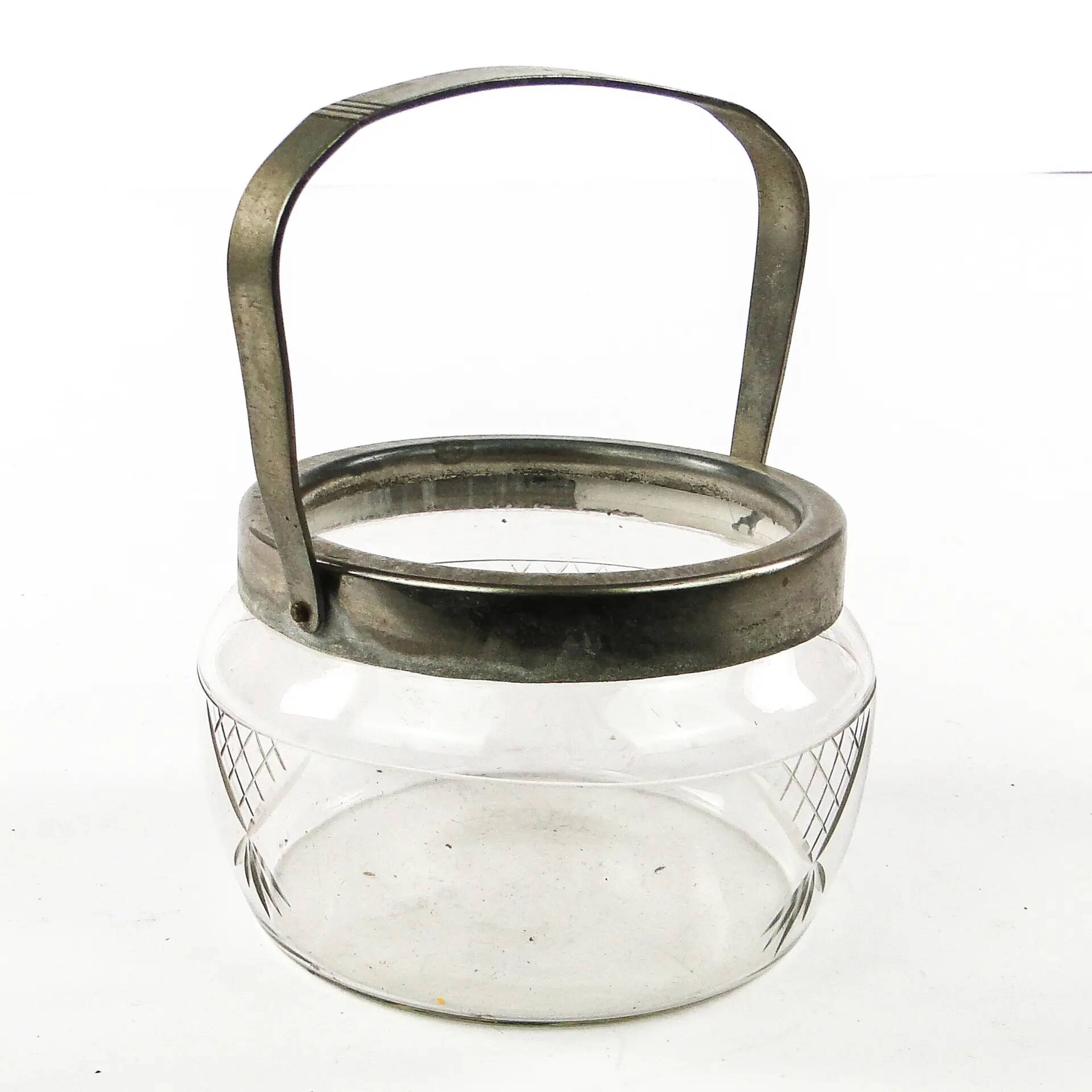 Art Nouveau sugar bowl, Belgium, early 20th century