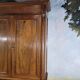 Buffet deux corps Empire en noyer