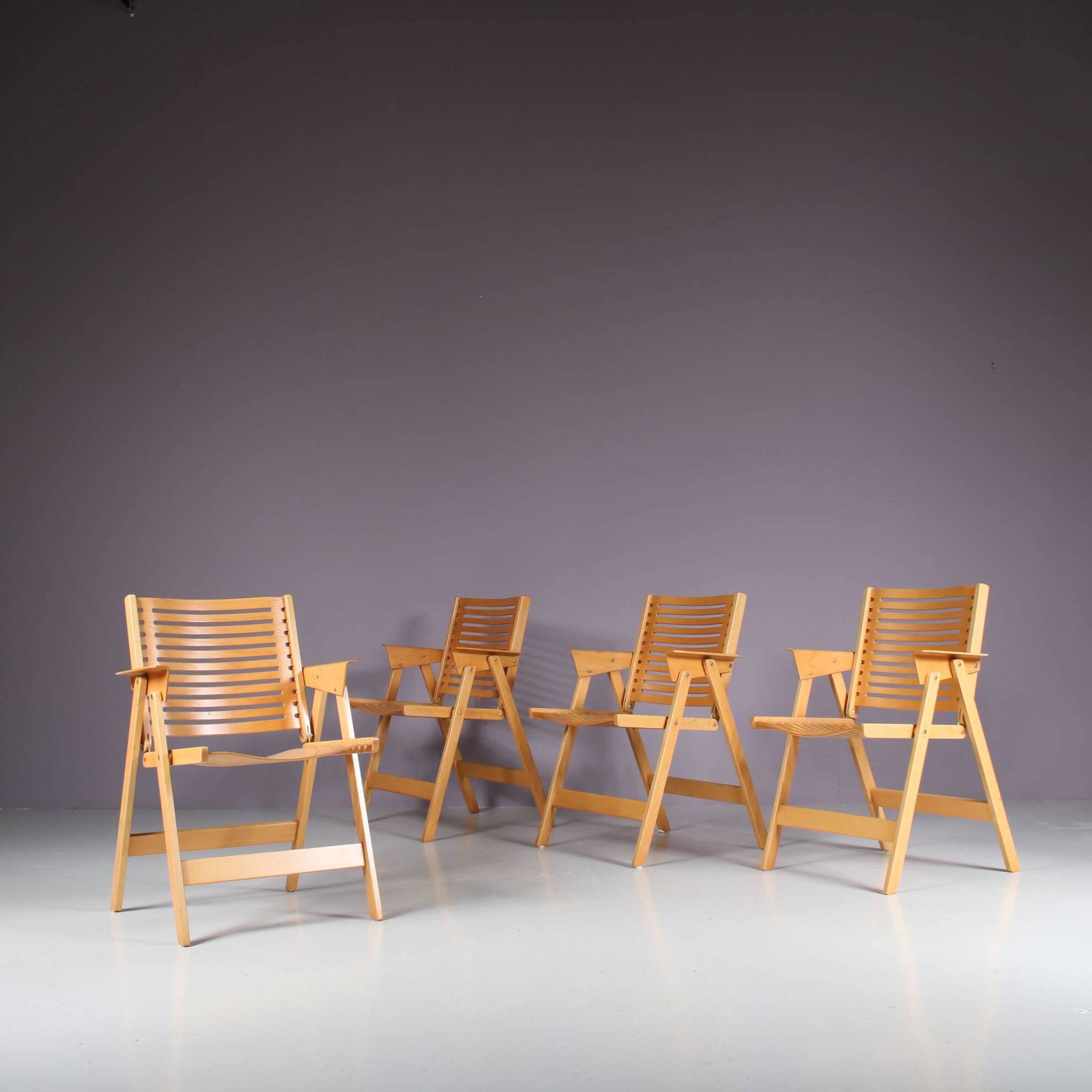 1950s “Rex” Folding Chair by Niko Kralj for Stol Kamnik, Slovenia