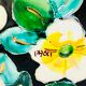 Watering can vase floral decoration hand painted