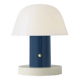 Lampe portable usb SETAGO Bleu par Jaime Hayon pour &Tradition