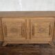 Buffet ancien en chêne massif sculpté – 180 x 48 x 100 cm