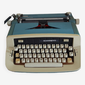 Vintage Barrett typewriter