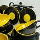 Tea service Villeroy & Boch, Mettlach, France-Sarre around 1950, Biarritz