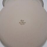 Series of 6 stoneware plates