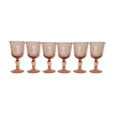 Rose liqueur or port glasses Rosaline d'Arcoroc