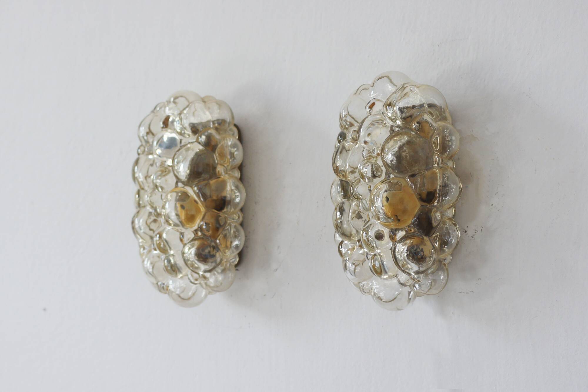 Mid-Century Modern Bubble Sconce by Helena Tynell, 1960s, Set of 2