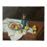 Old painting oil on canvas still life