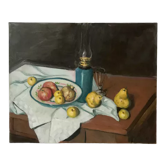 Tableau ancien huile sur toile nature morte