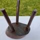 Tabouret brutaliste H 39 cm