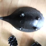 Ashtray nesting hedgehog