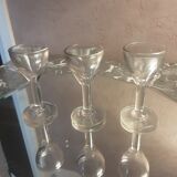 Lot old liquor glasses