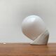 Mid-century German wall sconce in glass and ceramic by Wilhelm Wagenfeld for Lindner.