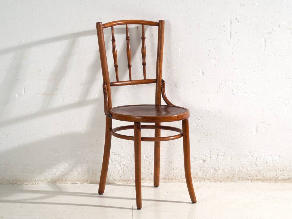 Antique bentwood chairs in Thonet style – Central Europe, circa 1930 – Set of 4 pieces #8