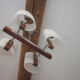 Lustre scandinave en teck