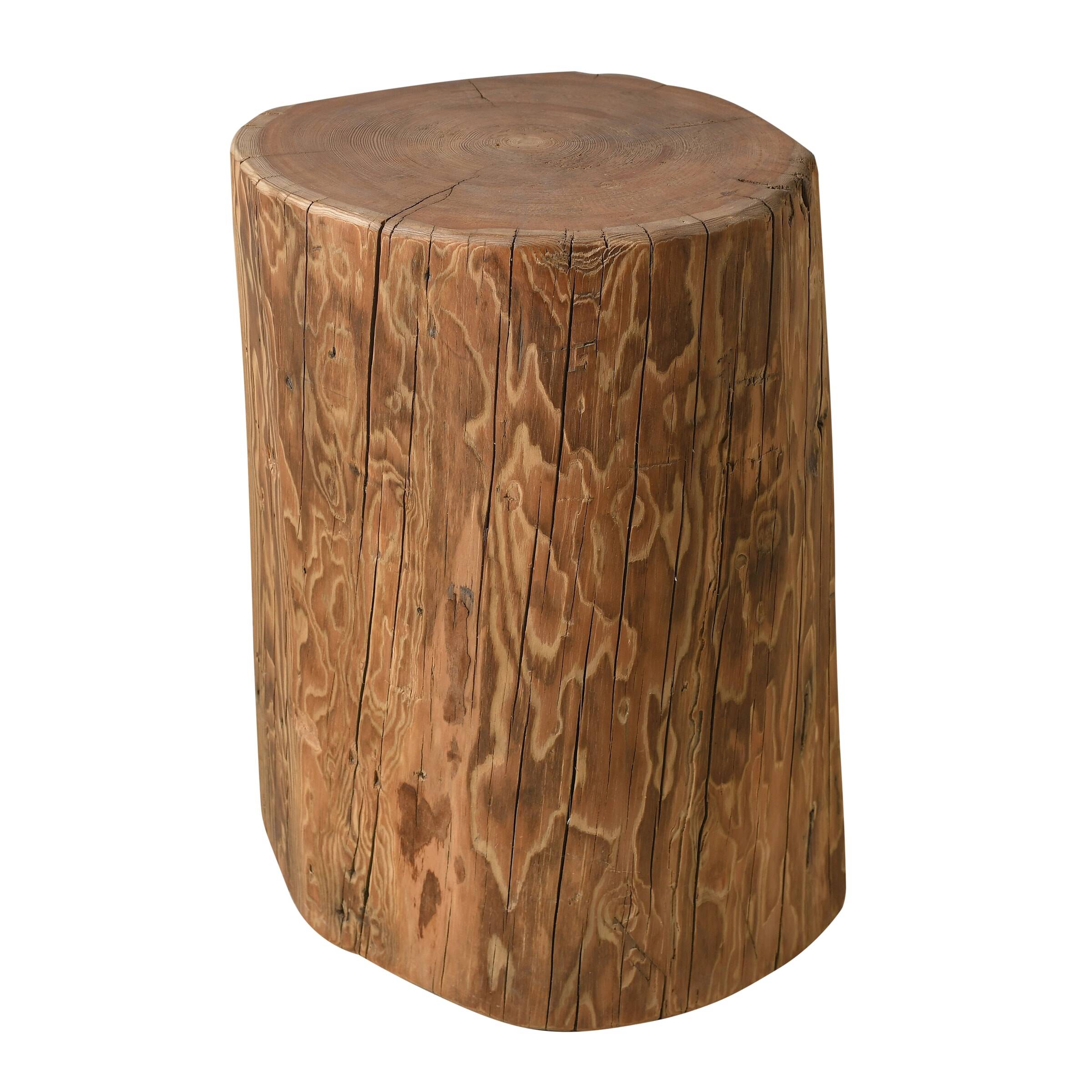 Hechi - Antique pine side table no. 7