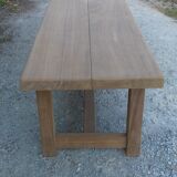 Farm table in solid cherry