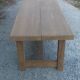 Farm table in solid cherry