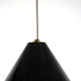Arne Jacobsen Poulsen black 1960s billiard pendant