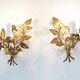 Pair of antique Gilt Italian Sconces – Italy 1960’s