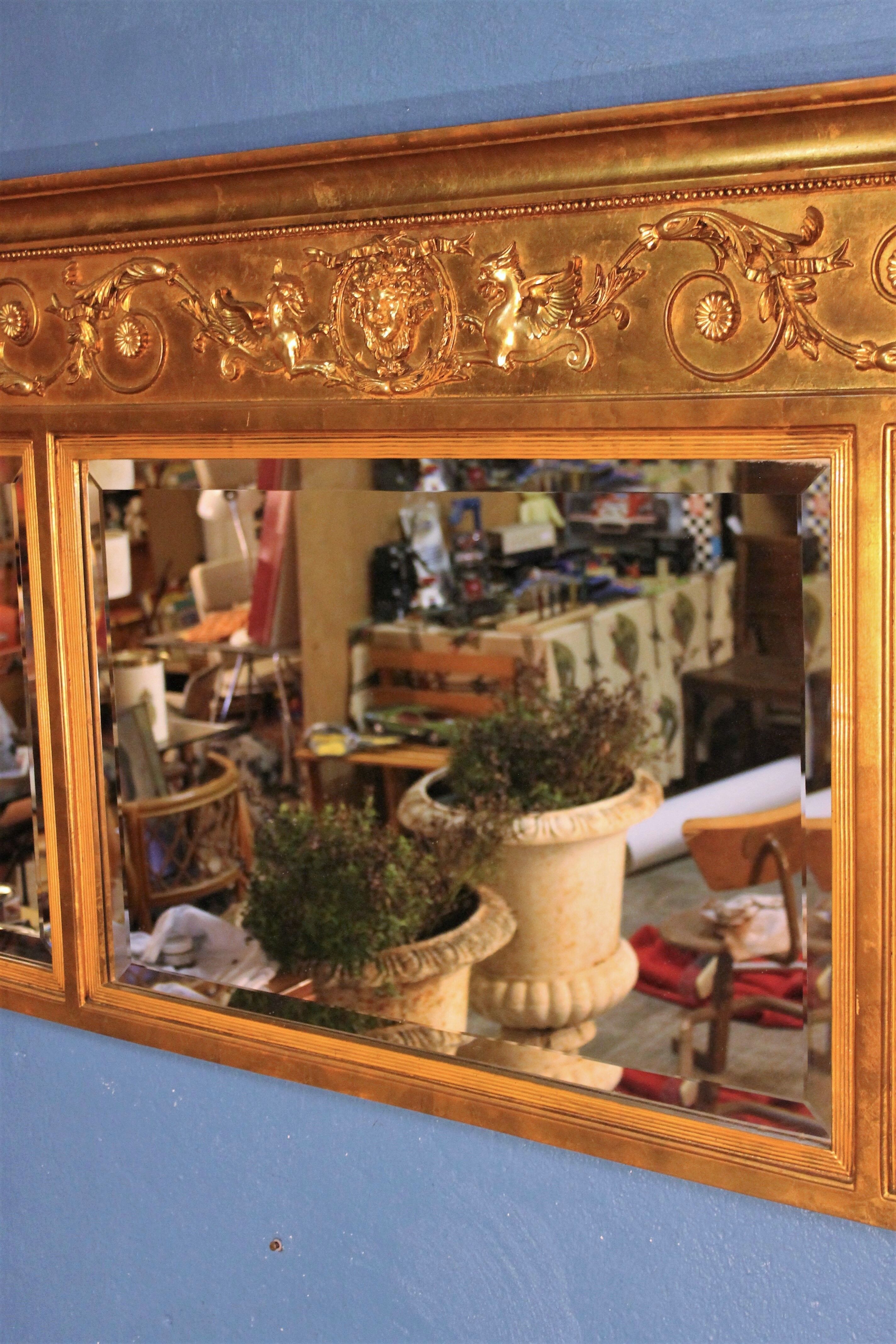 Wall mirror "Antique" 1960