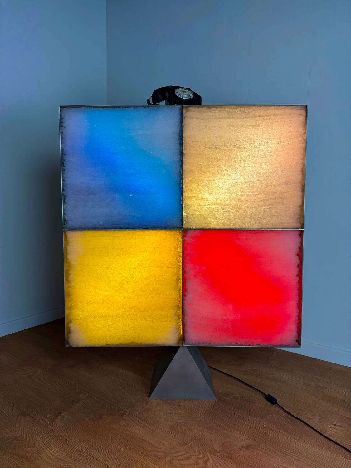 Lampadaire signé Jean-Claude Capmarty – France, années 2000