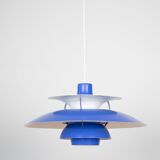 Danish vintage pendant lamp PH 5 by Poul Henningsen, Louis Poulsen, 1958