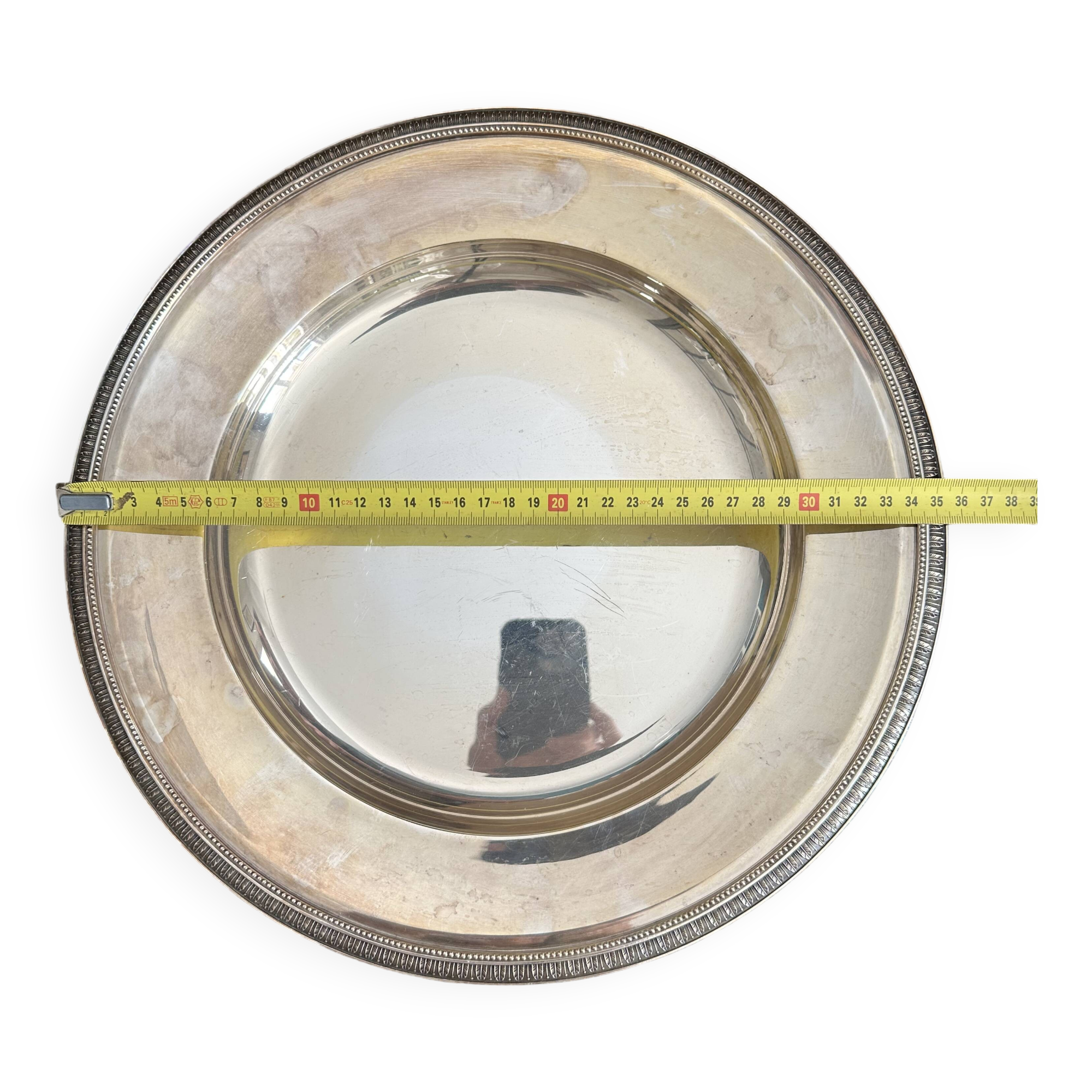 Christofle round hollow dish